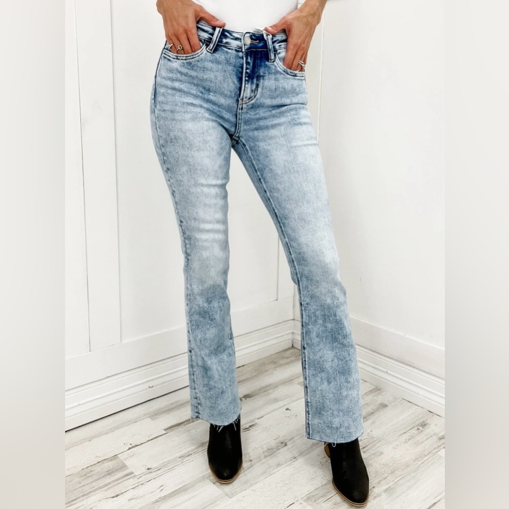 The Skylar Vervet High Rise Boot Cut Jeans